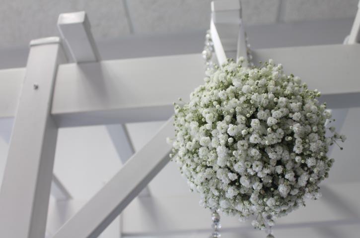 Baby's Breath Pomander Ball  Marry Me Floral<sup>®</sup>