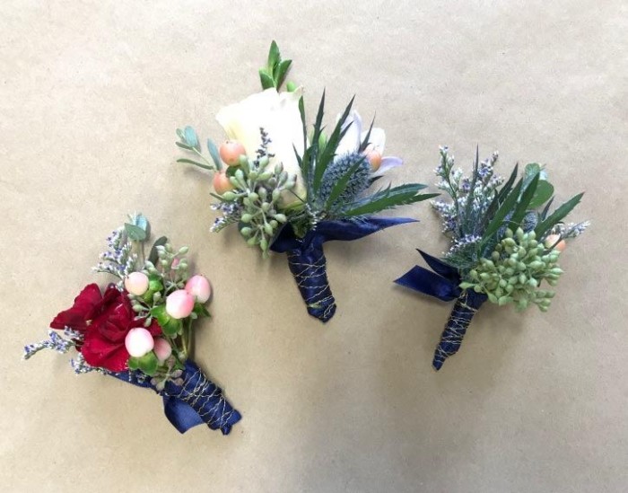 Brittany boho collection boutonniere